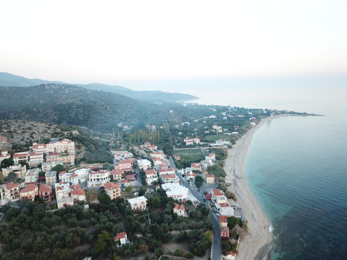 Sappho Plomari Aparthotel Exterior foto